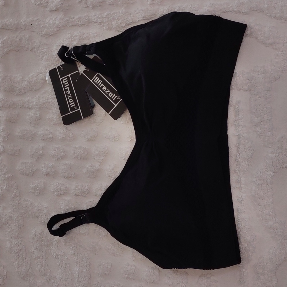 Wirezoll XXL Black Nursing Bra